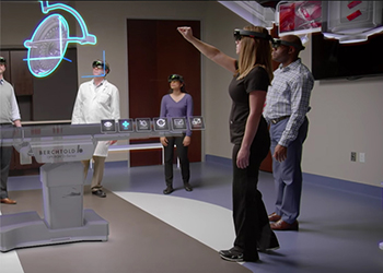 Проектирование операционных с гарнитурой Microsoft HoloLens